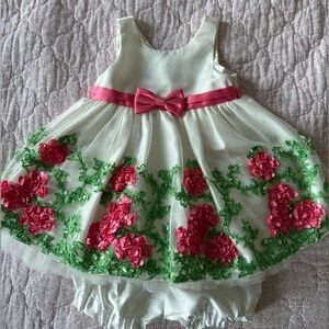 American princess satin dress worn once